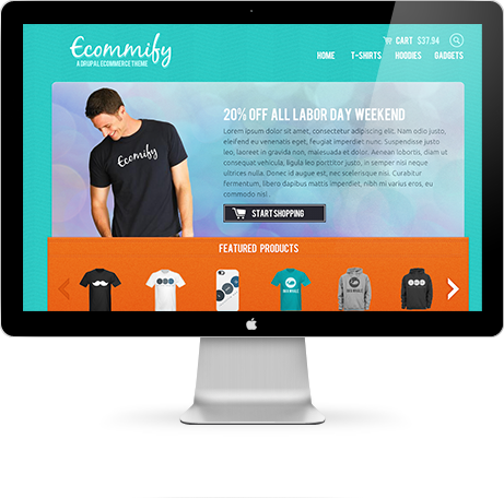 Drupal Commerce Theme